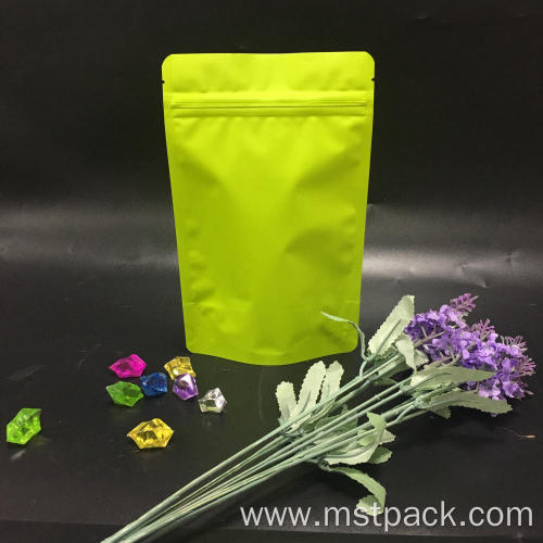 250g Matt Single color Stand Up Pouches